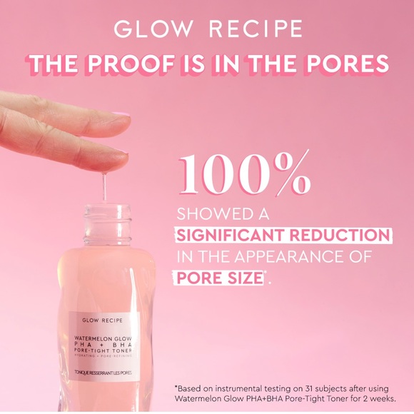 $7❤️🔥 LAST 1! Glow Recipe Watermelon PHA + BHA Pore-Tight Toner Super Mini NEW - Picture 4 of 6